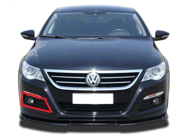 Volkswagen Passat Cc Ön Sis Lamba Kapağı Delikli Desenlı Sağ 2008- (Oem No:  3C8853666C9B9) ürün görseli 1