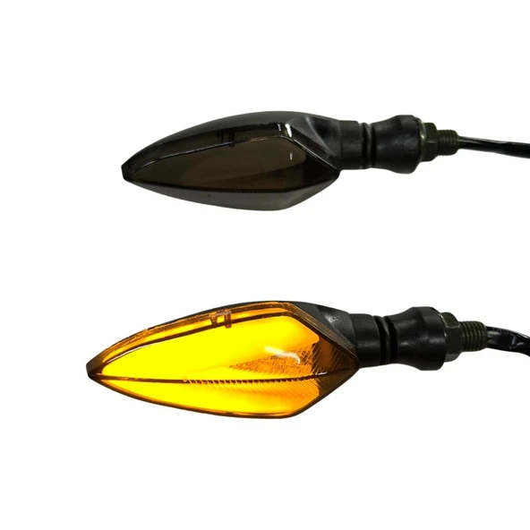 LED SİNYAL DAMLA MODEL KAYARLI SARI TK ürün görseli 1