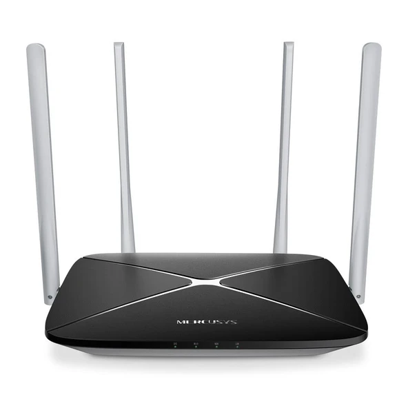Tp-Link Mercusys AC12 Dual Bant 4 Port Kablosuz Router AC1200 ürün görseli 1