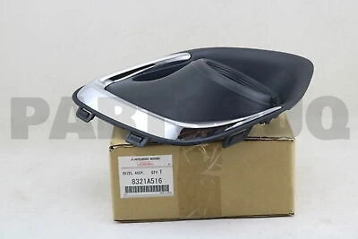 Mitsubishi Asx 2013-2016 Ön Sis Lamba Kapağı Delikli Nikelaj Çıtalı Sağ (Oem No: 8321A516) ürün görseli 1