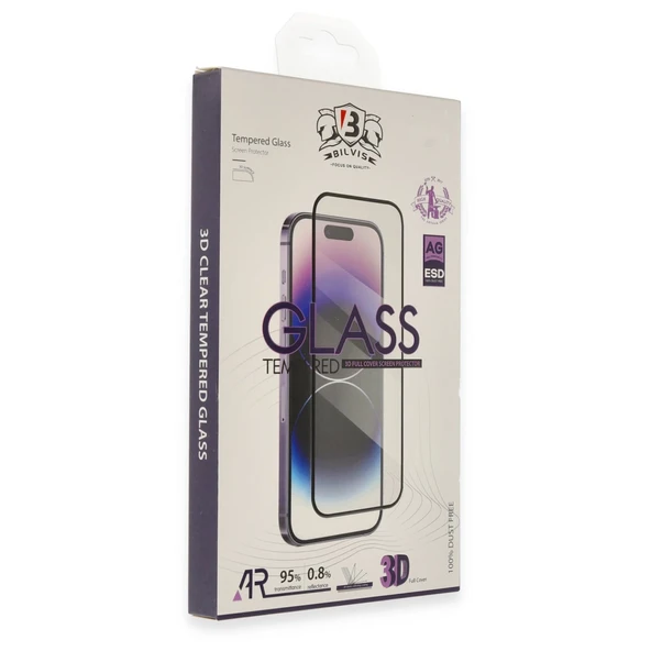 Samsung Galaxy S25 Ultra Uyumlu Bilvis 3d Cam Ekran Koruyucu ürün görseli 1