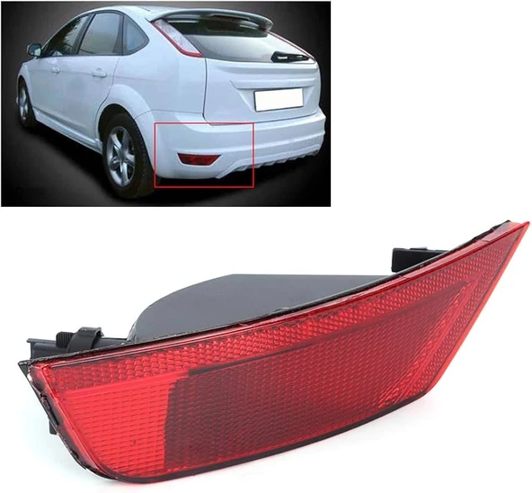 Ford Focus 2008-2010 Arka Sis Lambası Hatchback Sol (Oem No: 8V4115K273Ab) ürün görseli 1