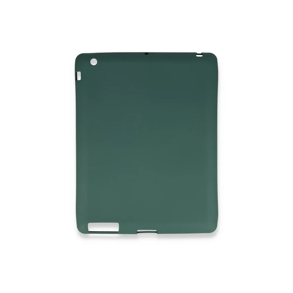 iPad 4 9.7 Uyumlu Kılıf Evo Tablet Silikon - Yeşil ürün görseli 1