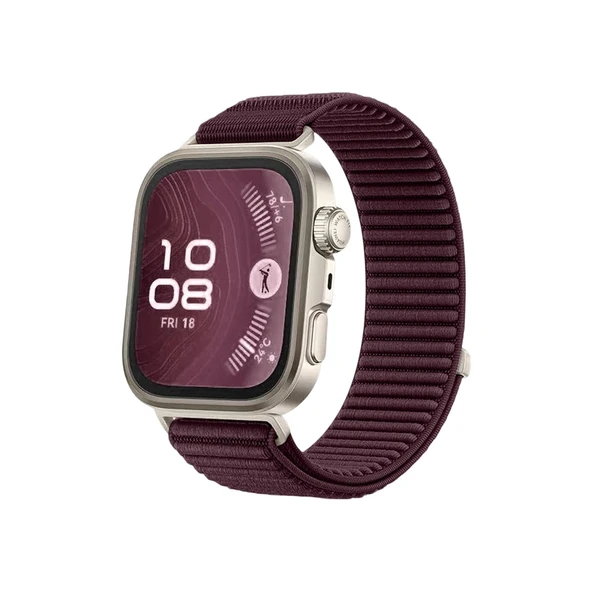 Huawei Fit 4 Braid Kordon (saat Değildir) - Mürdüm ürün görseli 1