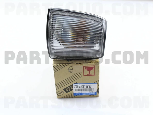 Mazda B2500 Pıckup Ön Sinyal Beyaz Sol 1996-1998 (Oem No:  U00951360C) ürün görseli 1