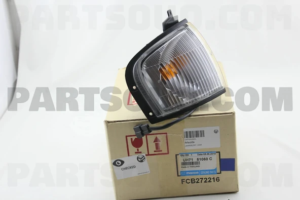 Mazda B2500 Pickup 1998-2001 Ön Sinyal Sarı Sağ (Oem No: Uh71-51-060C) ürün görseli 1