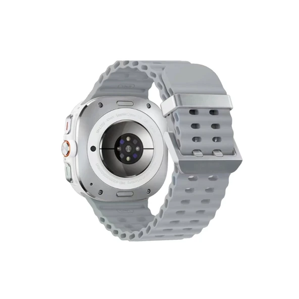 Watch 7 Ultra Uyumlu Kr417 Rug Silikon Kordon (saat Değildir) - Gri ürün görseli 1
