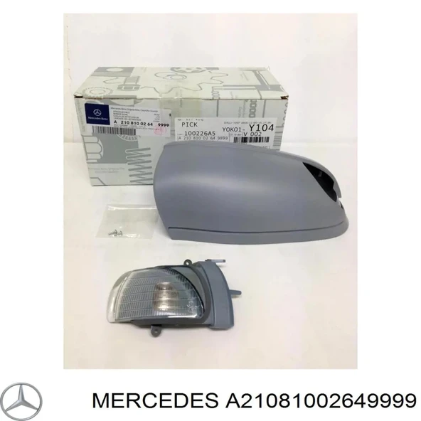 Mercedes W210 1999-2002 Dış Ayna Kapağı Sağ (Oem No: A21081002649999) ürün görseli 1