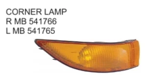 Mitsubishi Lancer Ön Sinyal Sarı Sol 1988-1992 (Oem No:  Mb541765) ürün görseli 1