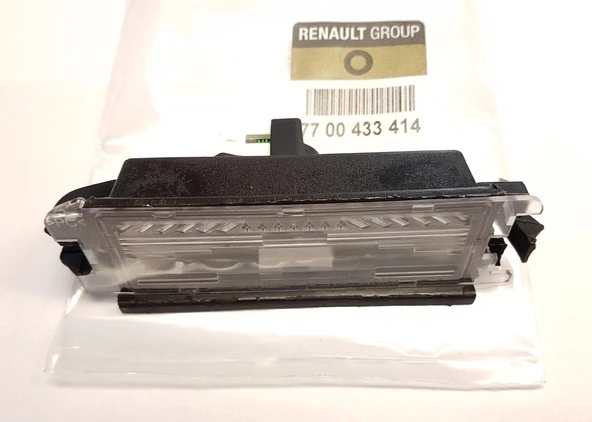 Renault Clio - Symbol - Dacia Logan 2004-2015 Plaka Lambası (Oem No: 7700433414) ürün görseli 1