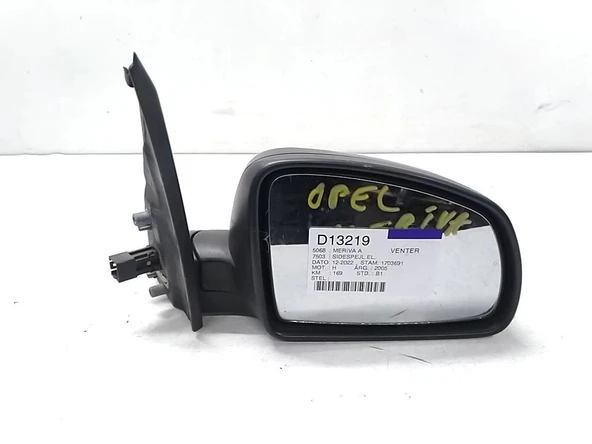 Opel Meriva 2003-2006 Dış Ayna Elektrikli Sağ (Oem No: 13148955) ürün görseli 1