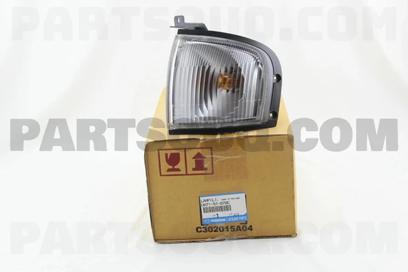 Mazda B2500 Pickup 1998-2001 Ön Sinyal Sarı Sol (Oem No: Uh71-51-070C) ürün görseli 1
