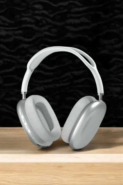 P9 Plus Kablosuz Kulak Üstü Bluetooth Kulaklık Beyaz Mikrofonlu Kulaküstü Kablosuz Kulaklık ürün görseli 1