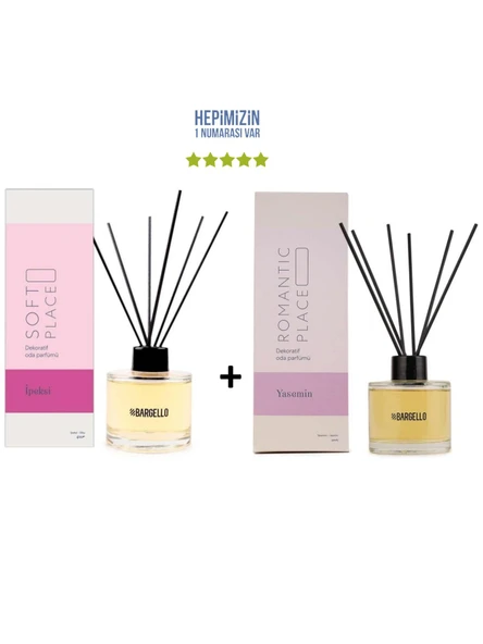 İpeksi Soft Place + Yasemin Romantic Place Dekoratif Ortam Kokusu 120 ml - Bambu Çubuklu ürün görseli 1