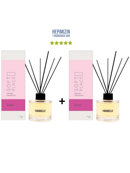 2x İpeksi Dekoratif Ortam Kokusu 120 ml Soft Place - Bambu Çubuklu ürün görseli 1