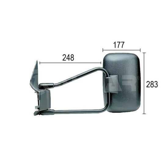 Mercedes Sprinter 1995-2006 Wlt Dış Ayna Manuel Sol (Oem No: A9018105516) ürün görseli 1
