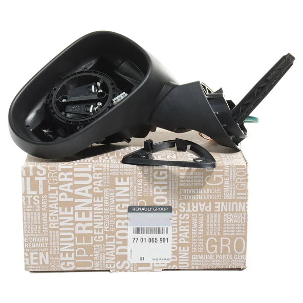Renault Modüs 2008-2010 Dış Ayna Elektrikli Isıtmalı Sinyalli Astarlı Sol (Oem No: 7701065901) ürün görseli 1