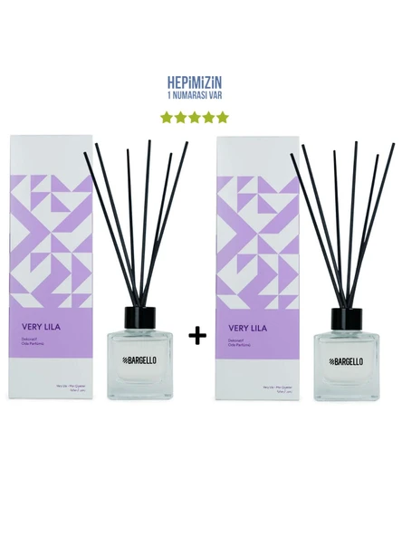 2x Very Lila Dekoratif Ortam Kokusu 50 ml - Bambu Çubuklu ürün görseli 1
