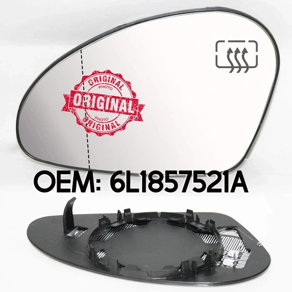 Seat Altea /Toledo Dış Ayna Elektrikli Isıtmalı Astarlı Sol 2004- (Oem No:  6L1857521A) ürün görseli 1