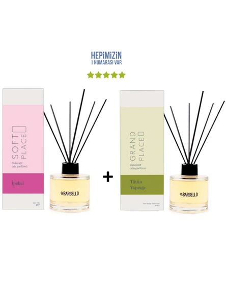 İpeksi Soft Place + Tütün Yaprağı Grand Place Dekoratif Ortam Kokusu 120 ml - Bambu Çubuklu ürün görseli 1