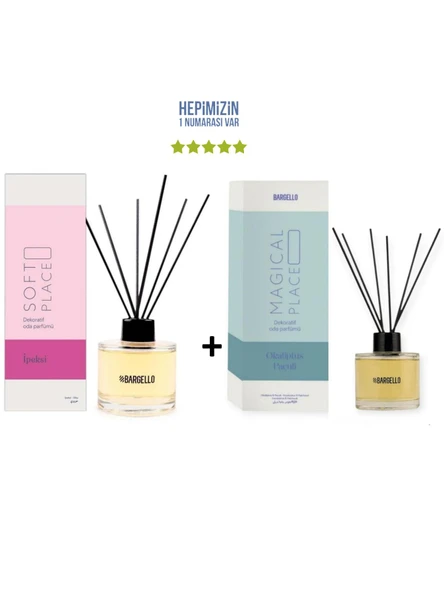 İpeksi Soft Place + Okaliptus Paçuli Megical Place Dekoratif Ortam Kokusu 120 ml - Bambu Çubuklu ürün görseli 1