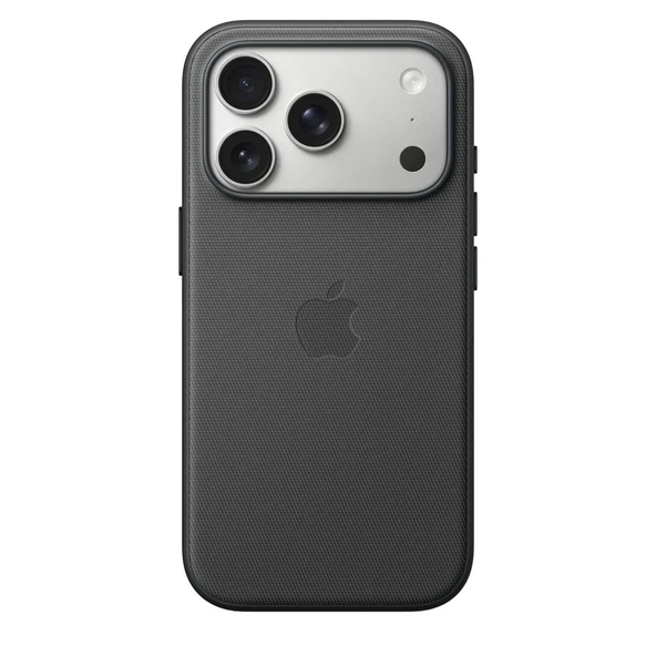 Apple iPhone 17 Pro Max için MagSafe özellikli Tech Dokuma Kılıf (Siyah) IC DESTEKLİ Boyun ipi bağlama yeri 0001 ürün görseli 1