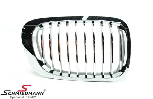 Bmw 3 Serisi Coupe 1998-2003 Ön Panjur Nikelaj Siyah Sağ (Oem No: 51138208686) ürün görseli 1