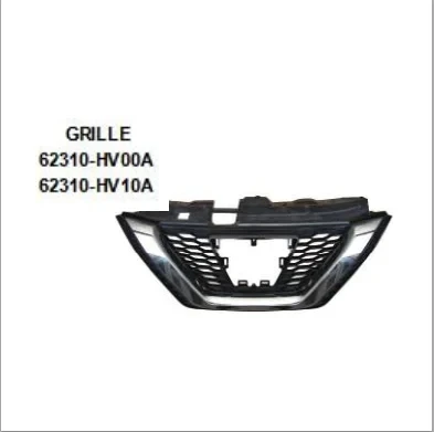 Nissan Qashqai Ön Panjur Nikelaj Bandlı 2017- (Oem No:  62310-Hv00A) ürün görseli 1