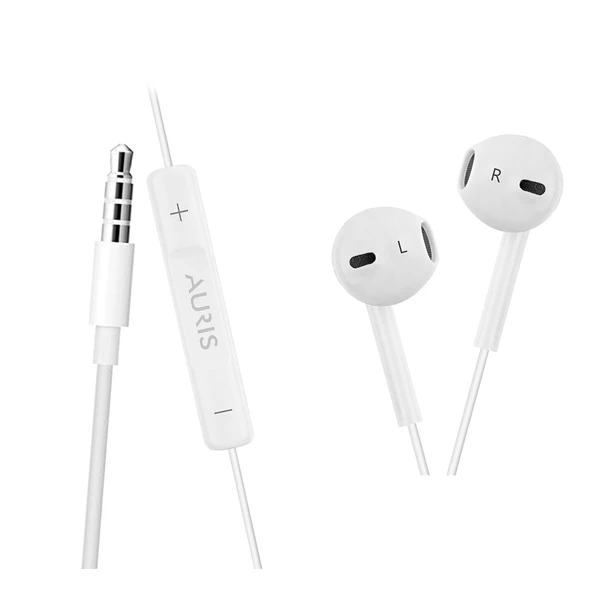 Auris HF03 Earphone 3.5mm Kulak İçi Mikrofonlu Kablolu Kulaklık ürün görseli 1