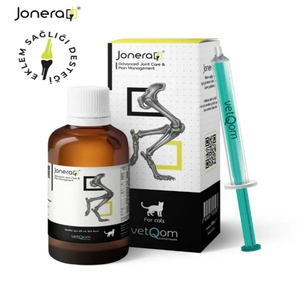 Vetqom Jonera Kedi Eklem Damlası 45 ml - Ağrı Kesici ve Zıplama Destekleyici ürün görseli 1