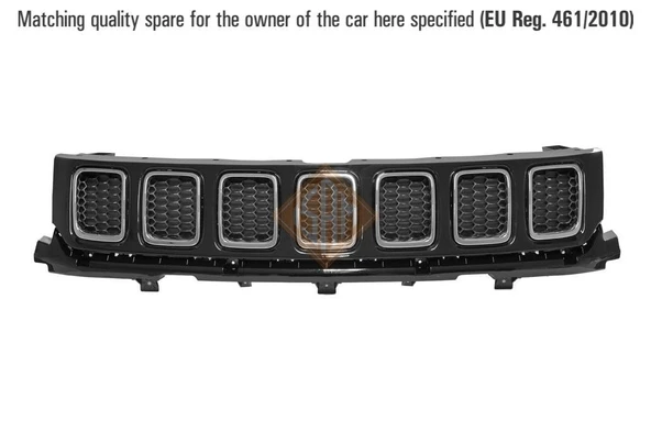 Jeep Compass 2017-2019 Ön Panjur Bandı Nikelaj Set (Oem No: K68405259Aa) ürün görseli 1