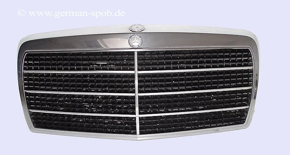 Mercedes W126 Ön Panjur Nikelaj Sıyah 85-91 (Oem No:  A1268800883) ürün görseli 1
