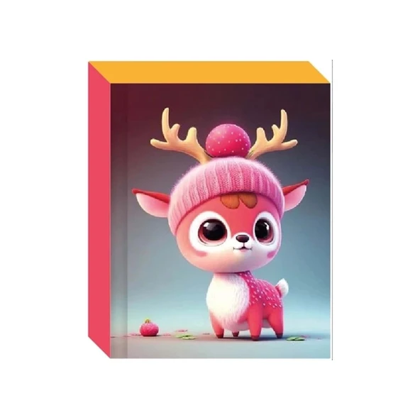 Lilamor Not Defteri Animal Havuz 4X5Cm 120 Sayfa (100 Lü Paket) ürün görseli 1