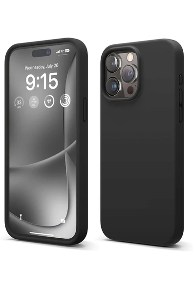 Abatech iPhone 15 Pro Siyah Lansman Kılıf ürün görseli 1