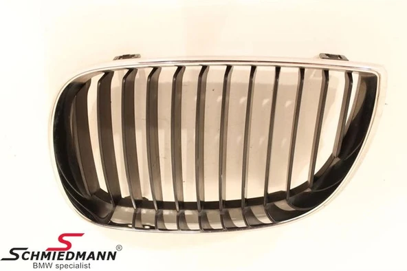 Bmw 1 Serisi 2004-2007 Ön Panjur Nikelaj Siyah Sol (Oem No: 51137127227) ürün görseli 1