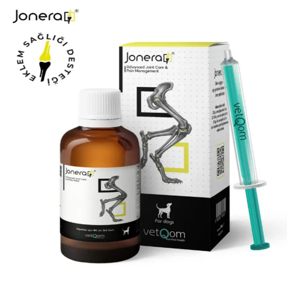Vetqom Jonera Köpek Eklem Damlası 90 ml - Topallama ve Kalça Çıkığı Destekleyici ürün görseli 1