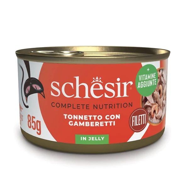Schesir Ton Balıklı Karidesli Kedi Konserve 85 Gr ürün görseli 1