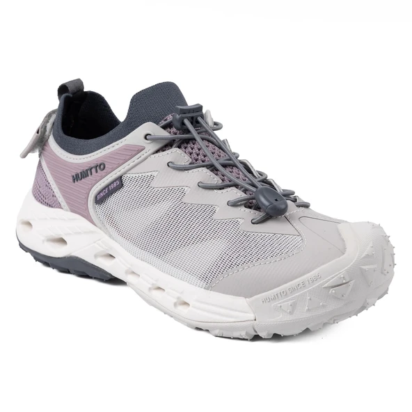 Humtto 660859 26YA Kadın Sneaker Ayakkabı Gri ürün görseli 1