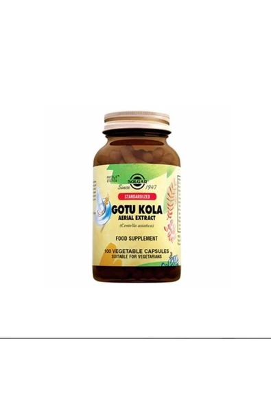 Solgar Gotu Kola Aerial Extract 100 Kapsül ürün görseli 1