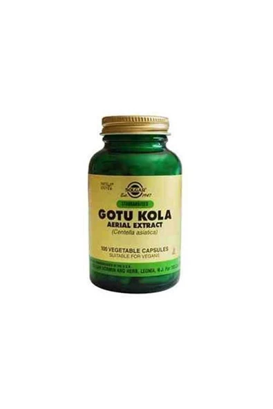 Solgar Gotu Kola Aerıal Extract 10 Mg 100 Kapsül ürün görseli 1