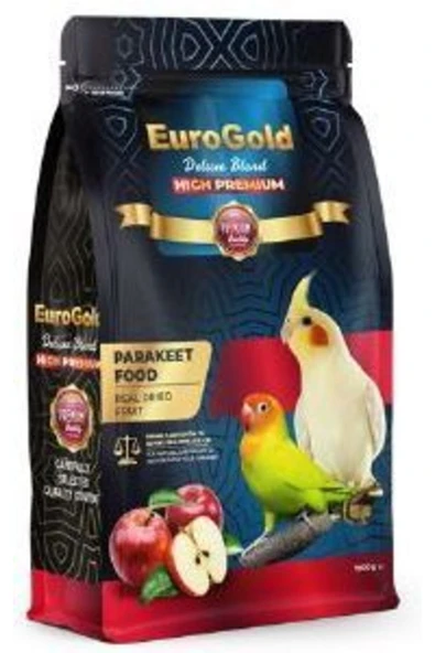 EuroGold Deluxe Elmalı Paraket Yemi 1000gr ürün görseli 1
