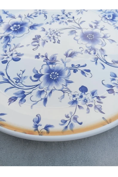 Blossom 4 Parça Seramik Servis Tabağı Takımı - Çap:26cm - Resim 4