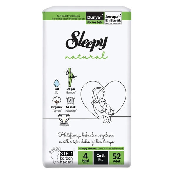 Sleepy Bebek Bezi 4 No 52'li ürün görseli 1