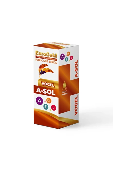 EuroGold Vogel A-Sol Kuşlar Için A Vitamini 50 ml ürün görseli 1