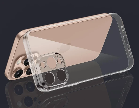 Abatech iPhone 16 Pro Şeffaf Telefon Kılıfı - Resim 3