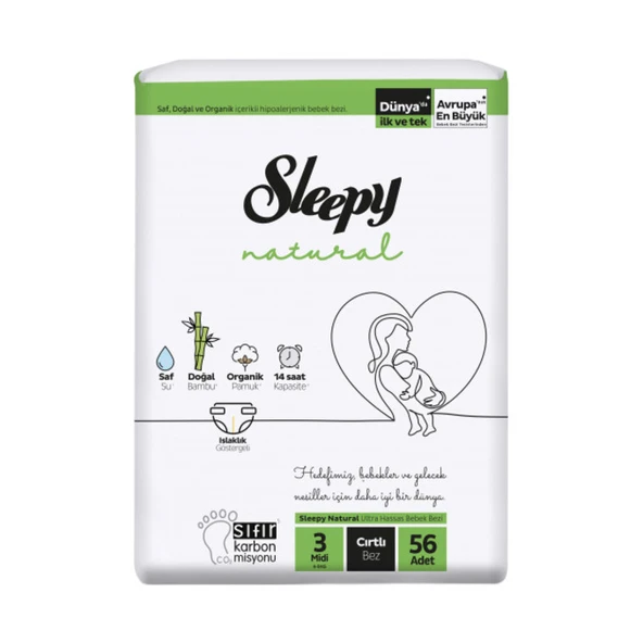 Sleepy Bebek Bezi 3 No 56'lı ürün görseli 1