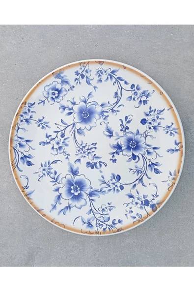 Blossom 4 Parça Seramik Servis Tabağı Takımı - Çap:26cm - Resim 2