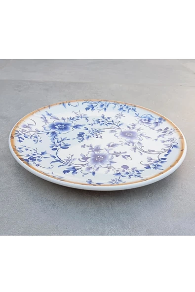 Blossom 4 Parça Seramik Servis Tabağı Takımı - Çap:26cm - Resim 3