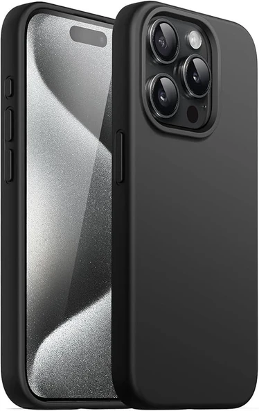 Abatech iPhone 16 Pro Max Siyah Lansman Kılıf ürün görseli 1