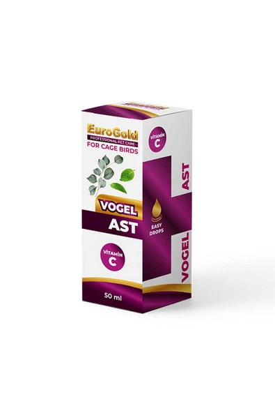 EuroGold Vogel Ast Kuşlar İçin Astım Destekleyici Damla 50 ml ürün görseli 1